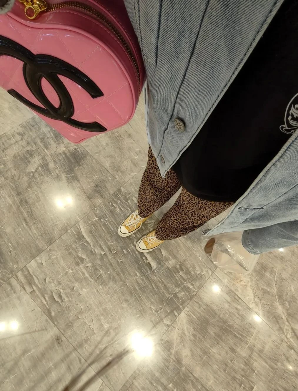 CHANEL Женская винтажная сумка в форме сердца