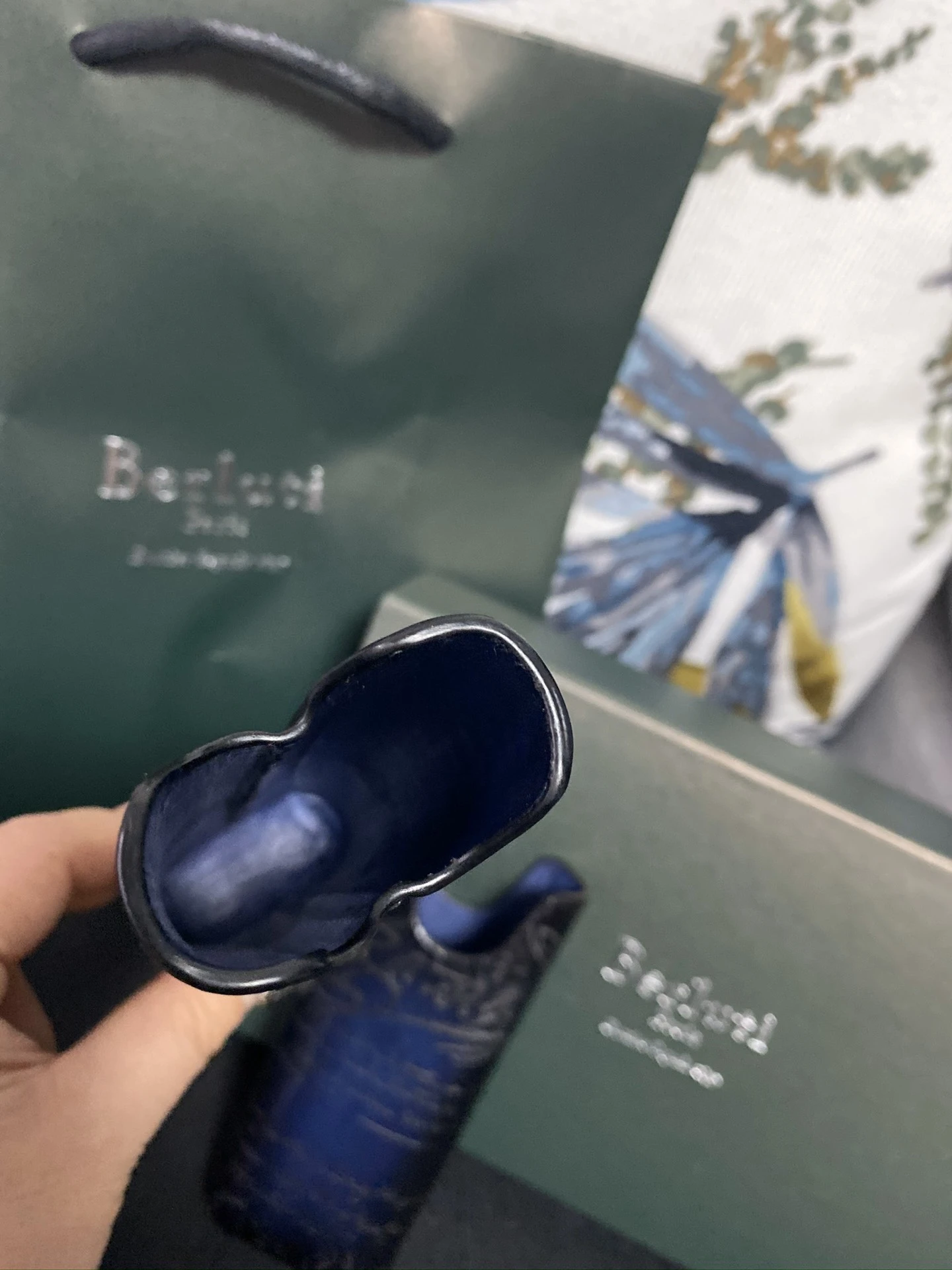 BERLUTI Кожаный футляр для сигар