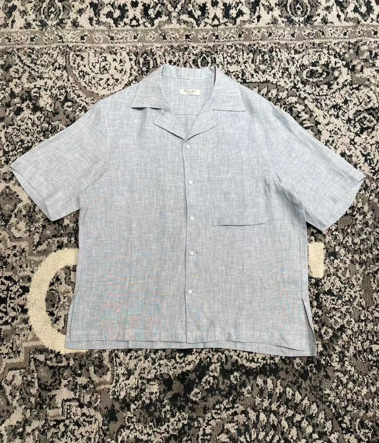 LORO PIANA Мужская рубашка лён LORO PIANA Мужская рубашка лён