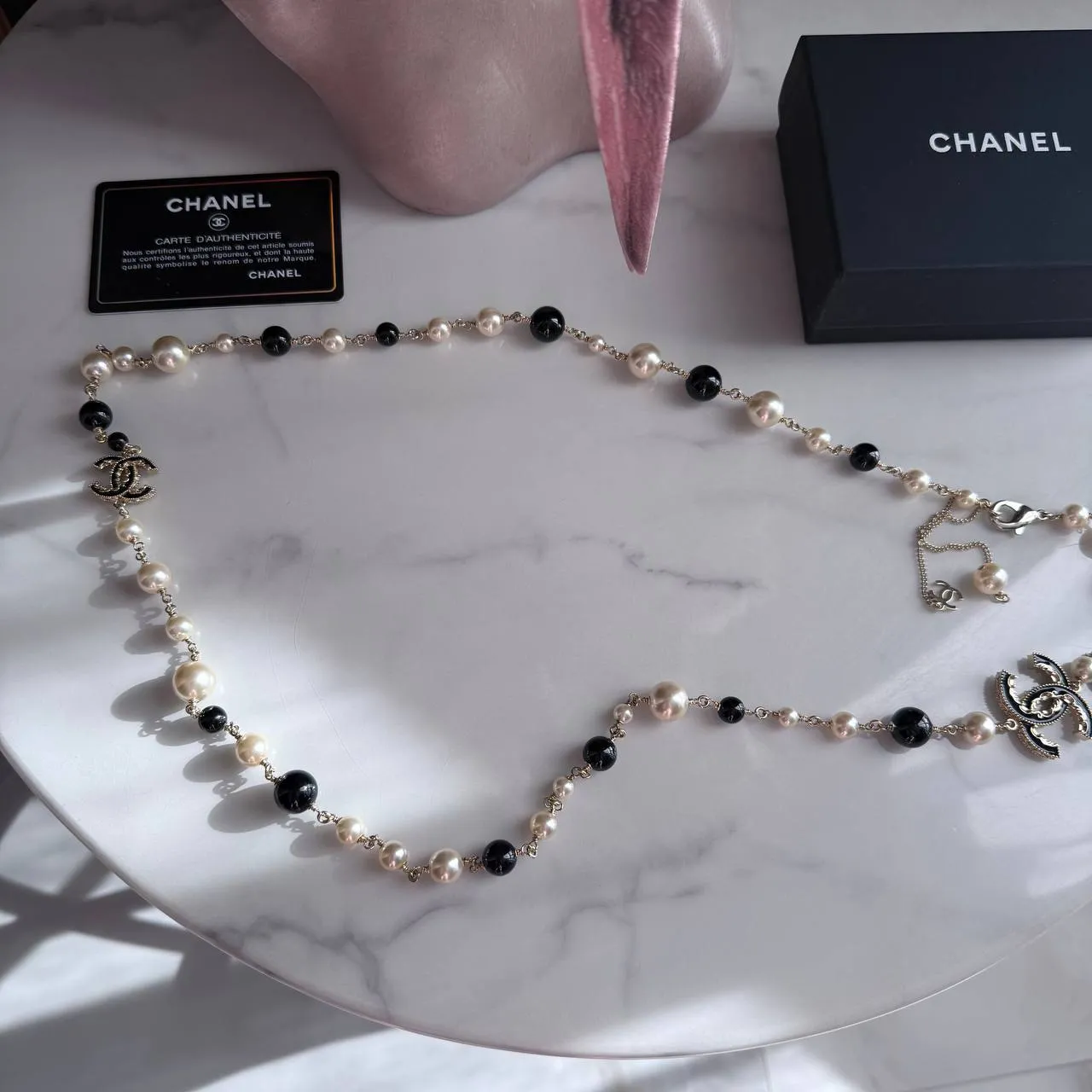 CHANEL Женское длинное колье CHANEL Женское длинное колье