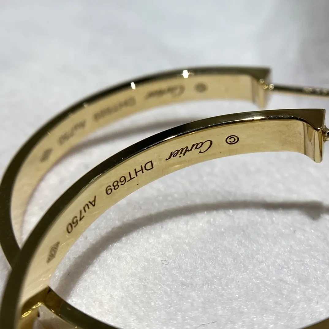 СARTIER Серьги Love желтое золото СARTIER Серьги Love желтое золото