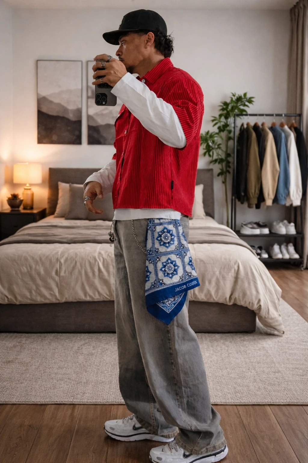 JACOB COHEN Мужской платок для джинс JACOB COHEN Мужской платок для джинс