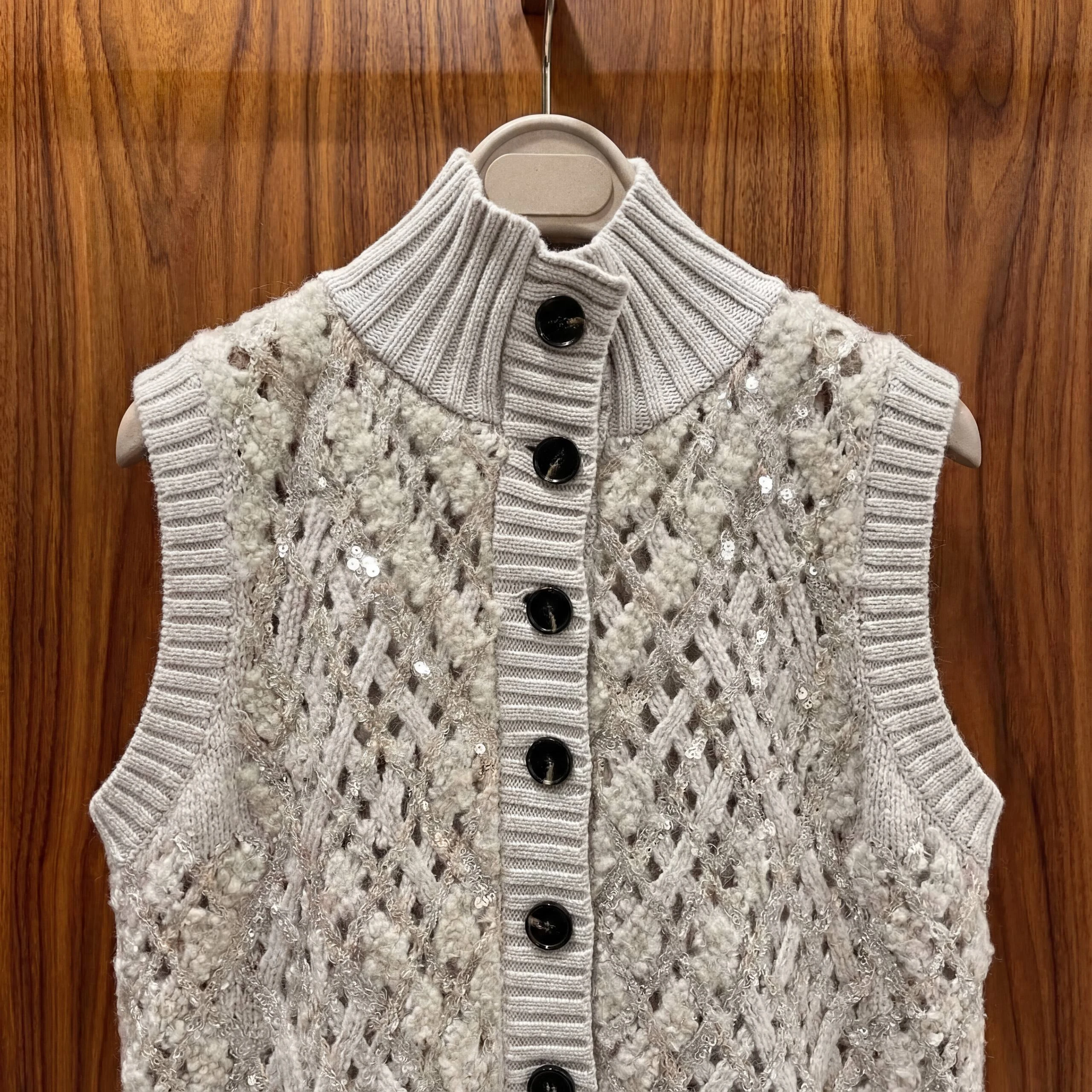 BRUNELLO CUCINELLI Женский жилет из кашемира BRUNELLO CUCINELLI Женский жилет из кашемира