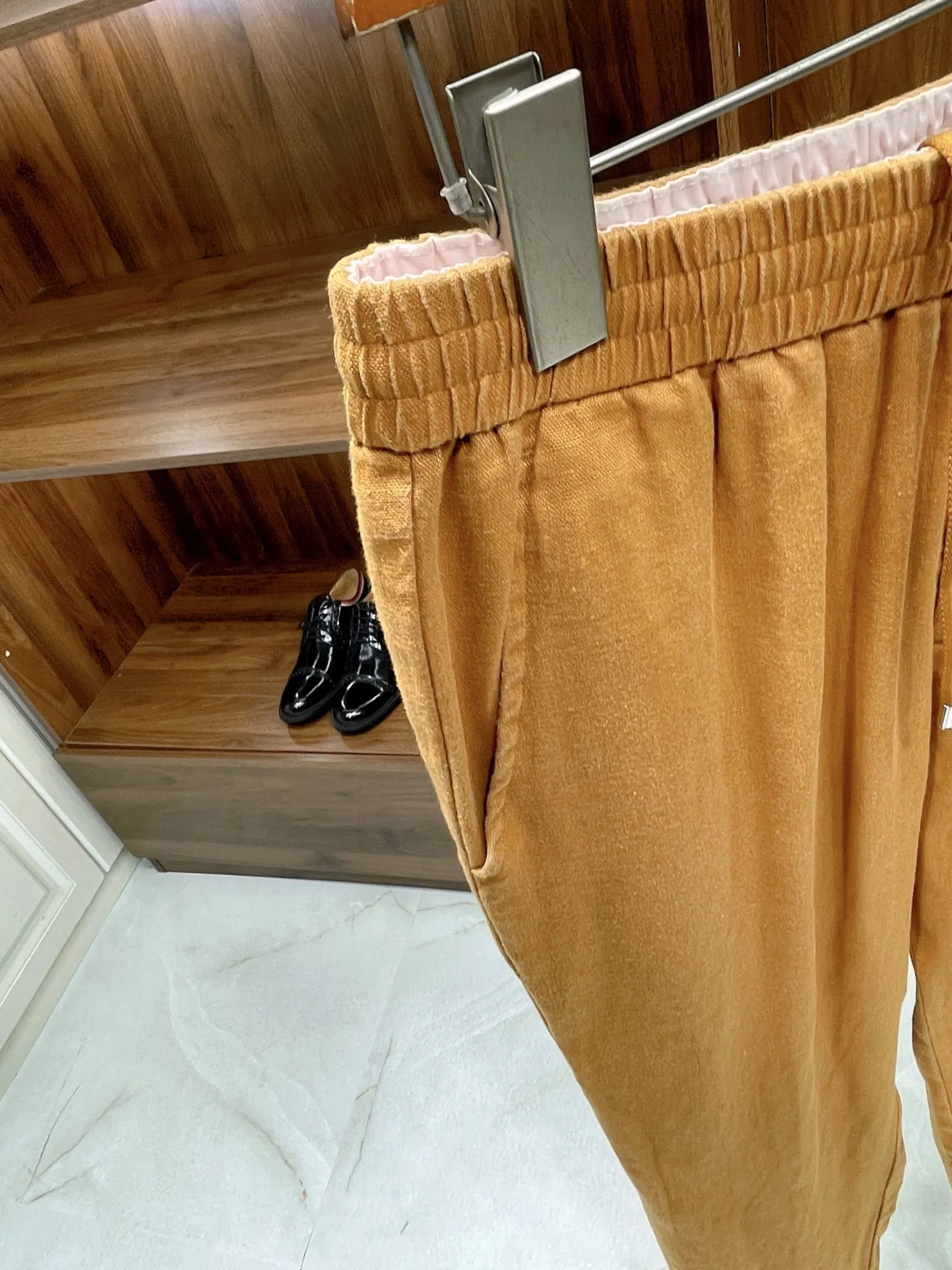 LORO PIANA Мужские льняные брюки