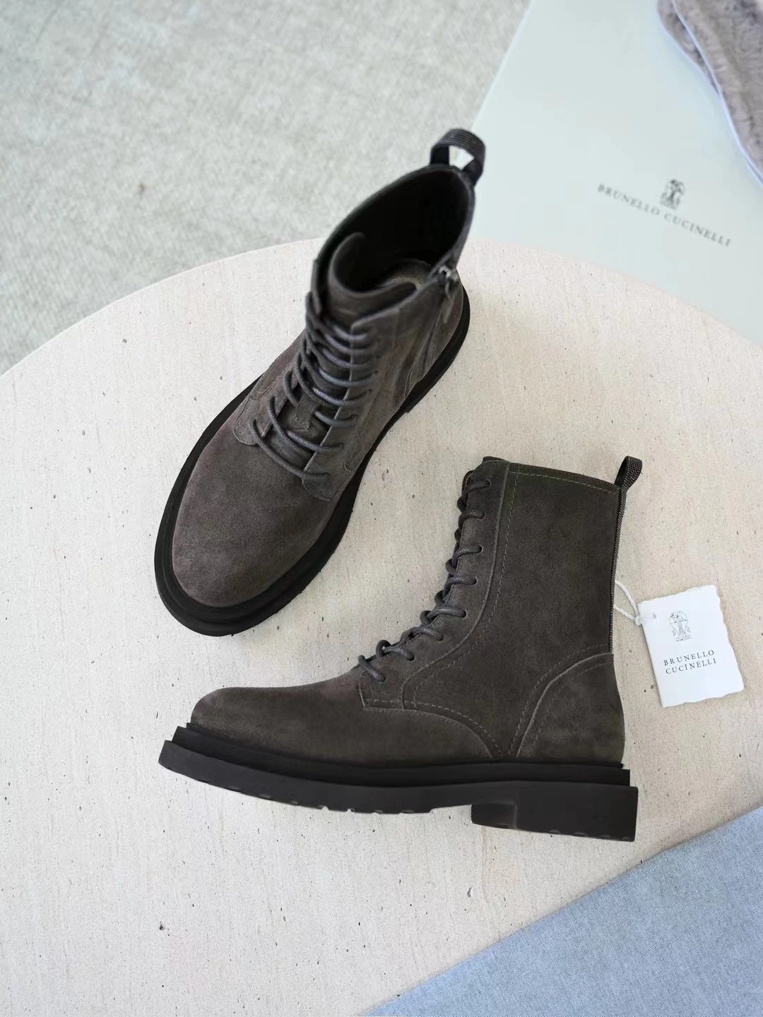 BRUNELLO CUCINELLI Женские ботинки 