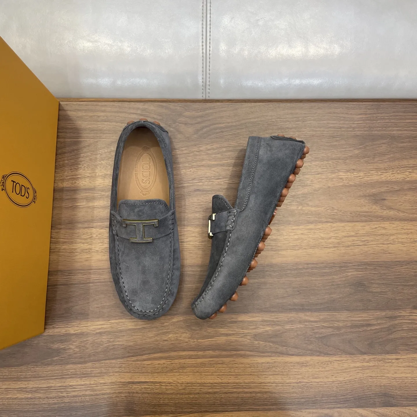 TOD'S Мужские мокасины из коровьей кожи TOD'S Мужские мокасины из коровьей кожи