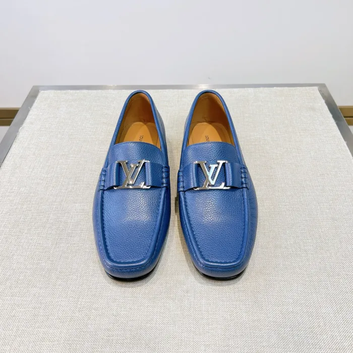 LOUIS VUITTON Мужские лоферы коровья кожа