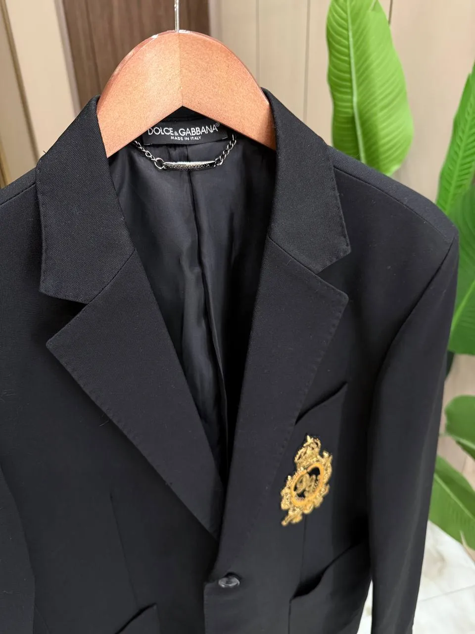 DOLCE & GABBANA Мужской пиджак с вышивкой DOLCE & GABBANA Мужской пиджак с вышивкой