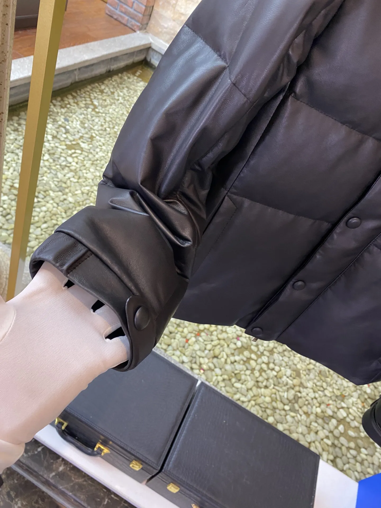 BERLUTI Мужская кожаная куртка  BERLUTI Мужская кожаная куртка