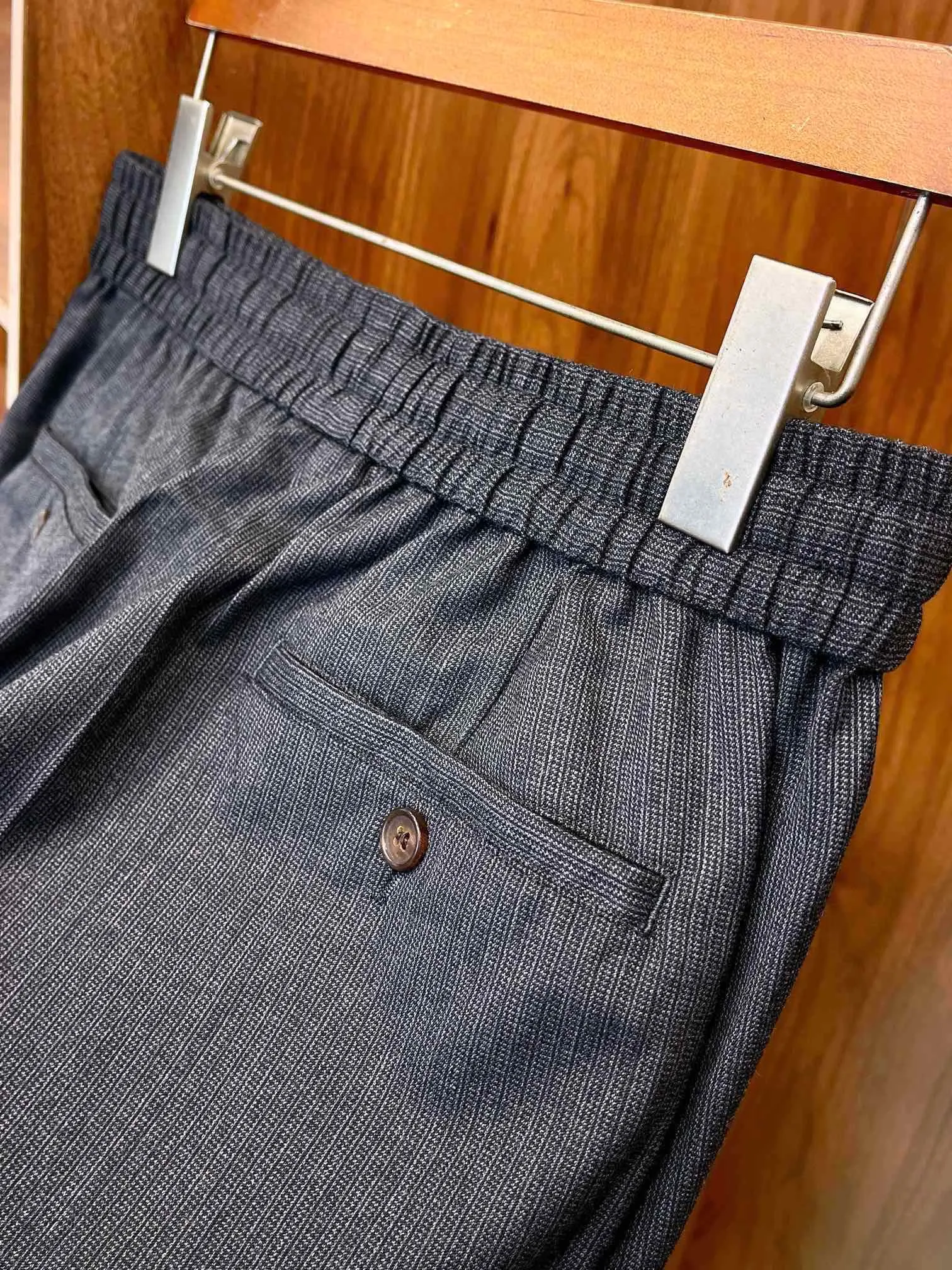 CHRISTIAN DIOR Мужские брюки из шерсти CHRISTIAN DIOR Мужские брюки из шерсти