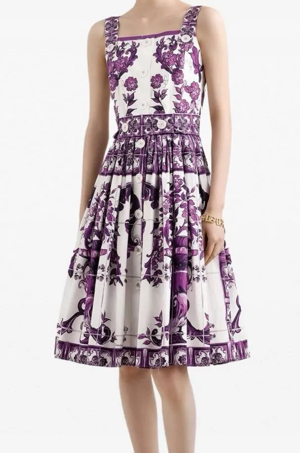 DOLCE & GABBANA Женское платье хлопок DOLCE & GABBANA Женское платье хлопок