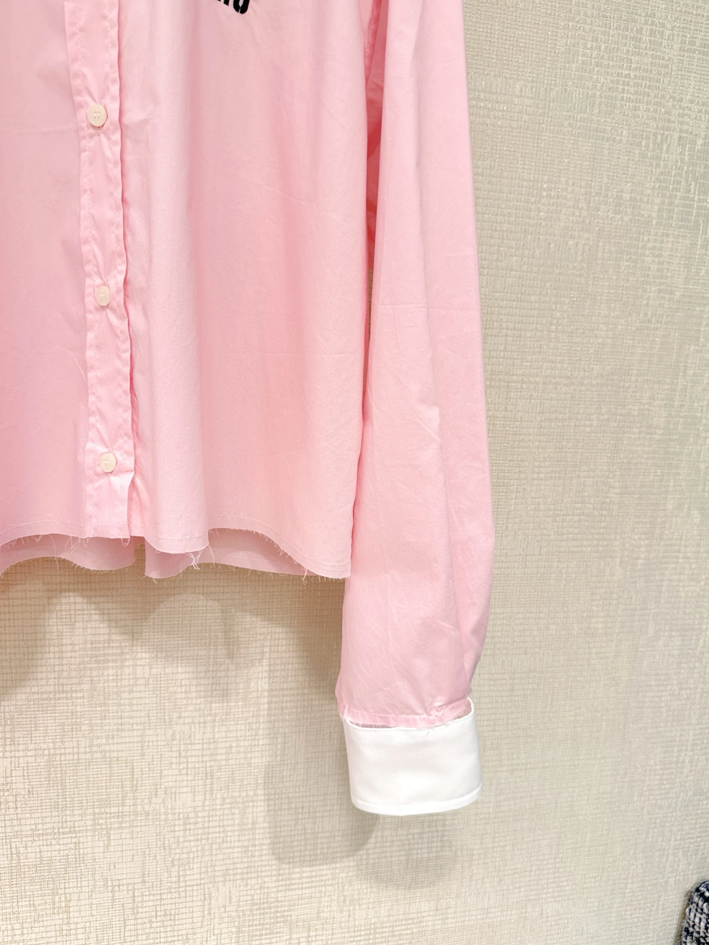 MIU MIU Женская хлопковая рубашка MIU MIU Женская хлопковая рубашка