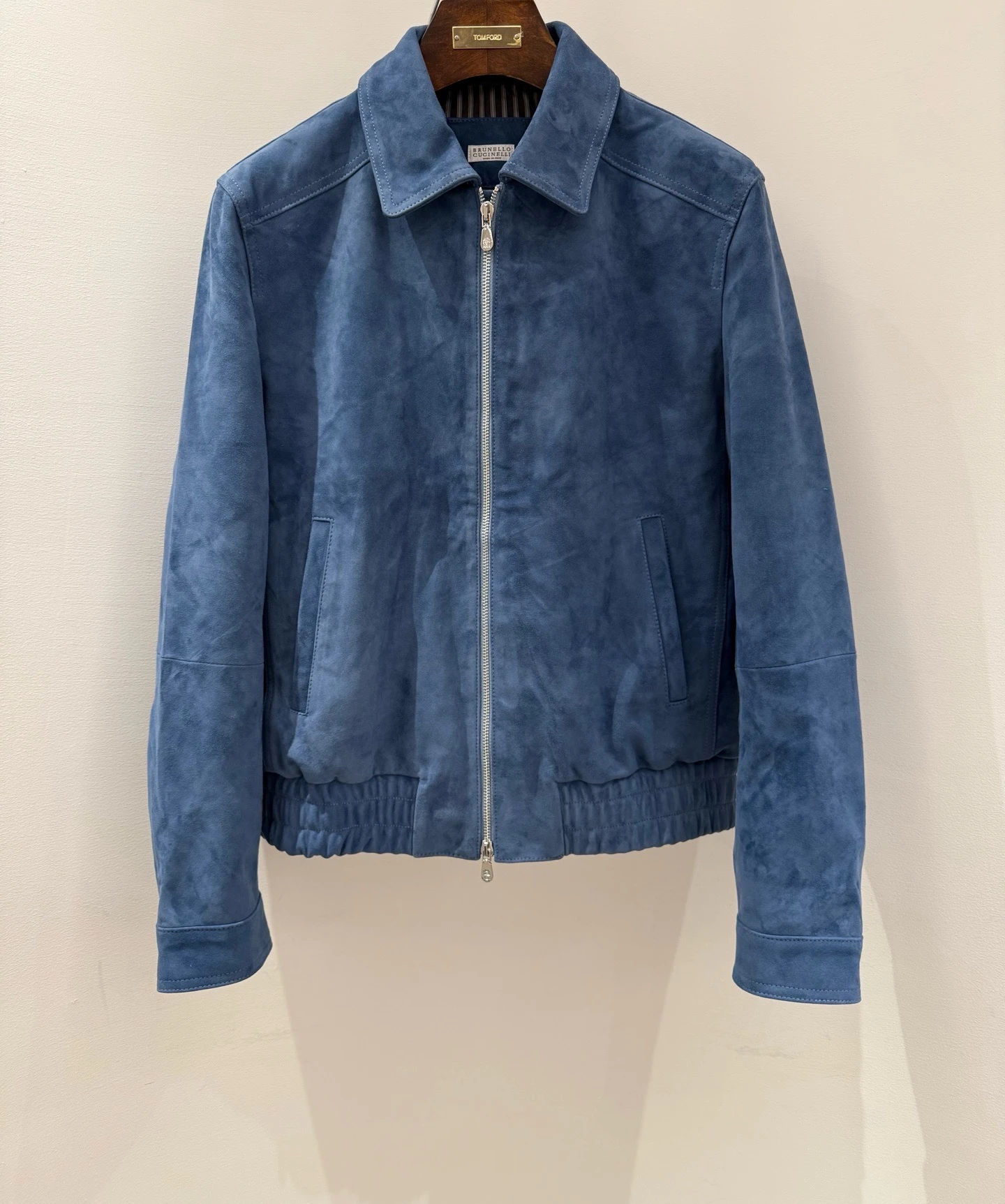 BRUNELLO CUCINELLI Мужская кожаная куртка BRUNELLO CUCINELLI Мужская кожаная куртка