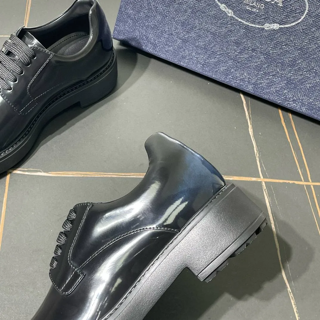 PRADA Мужские туфли-дерби PRADA Мужские туфли-дерби