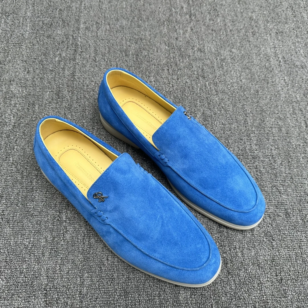 STEFANO RICCI Мужские лоферы из замши