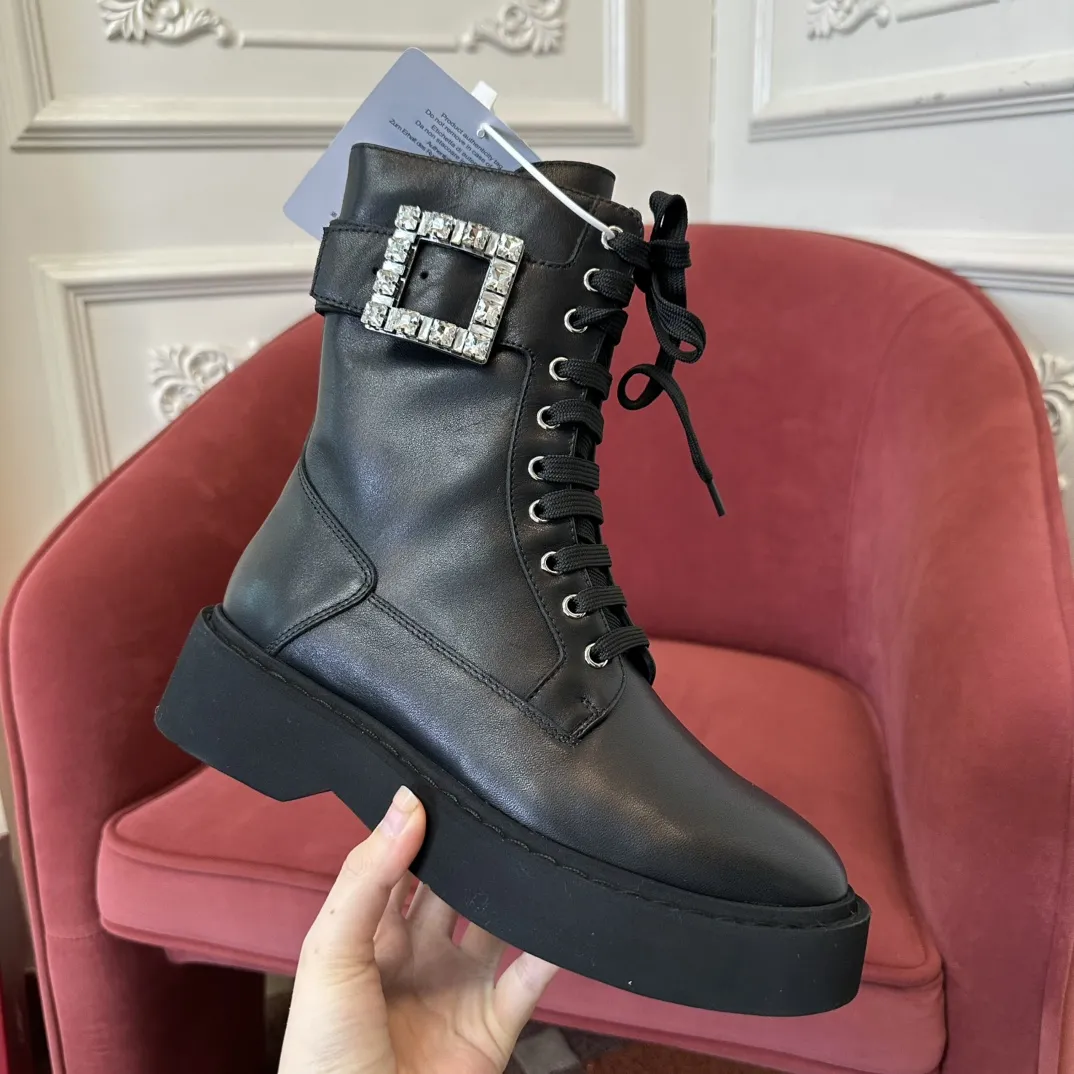 ROGER VIVIER Женские ботинки Martin ROGER VIVIER Женские ботинки Martin