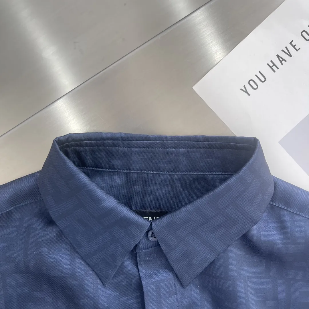 FENDI Мужская рубашка хлопок FENDI Мужская рубашка хлопок