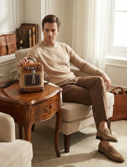 LOUIS VUITTON Мужская сумка Steamer 15