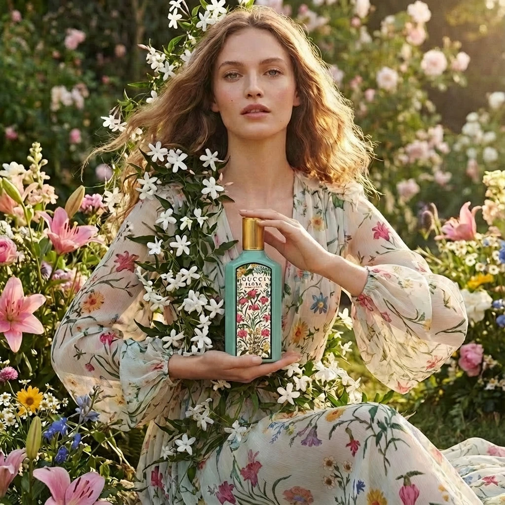 GUCCI flora Gorgeous jasmine аромат GUCCI flora Gorgeous jasmine аромат