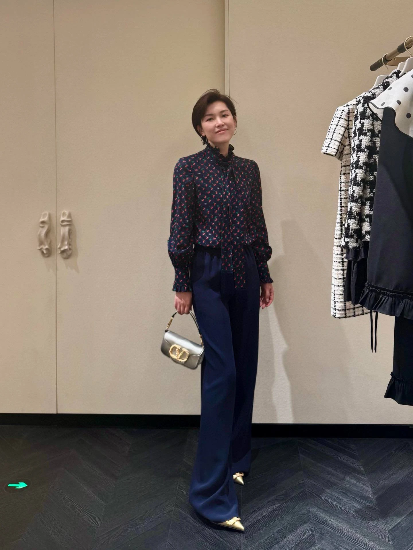 VALENTINO Женская блузка из хлопка VALENTINO Женская блузка из хлопка