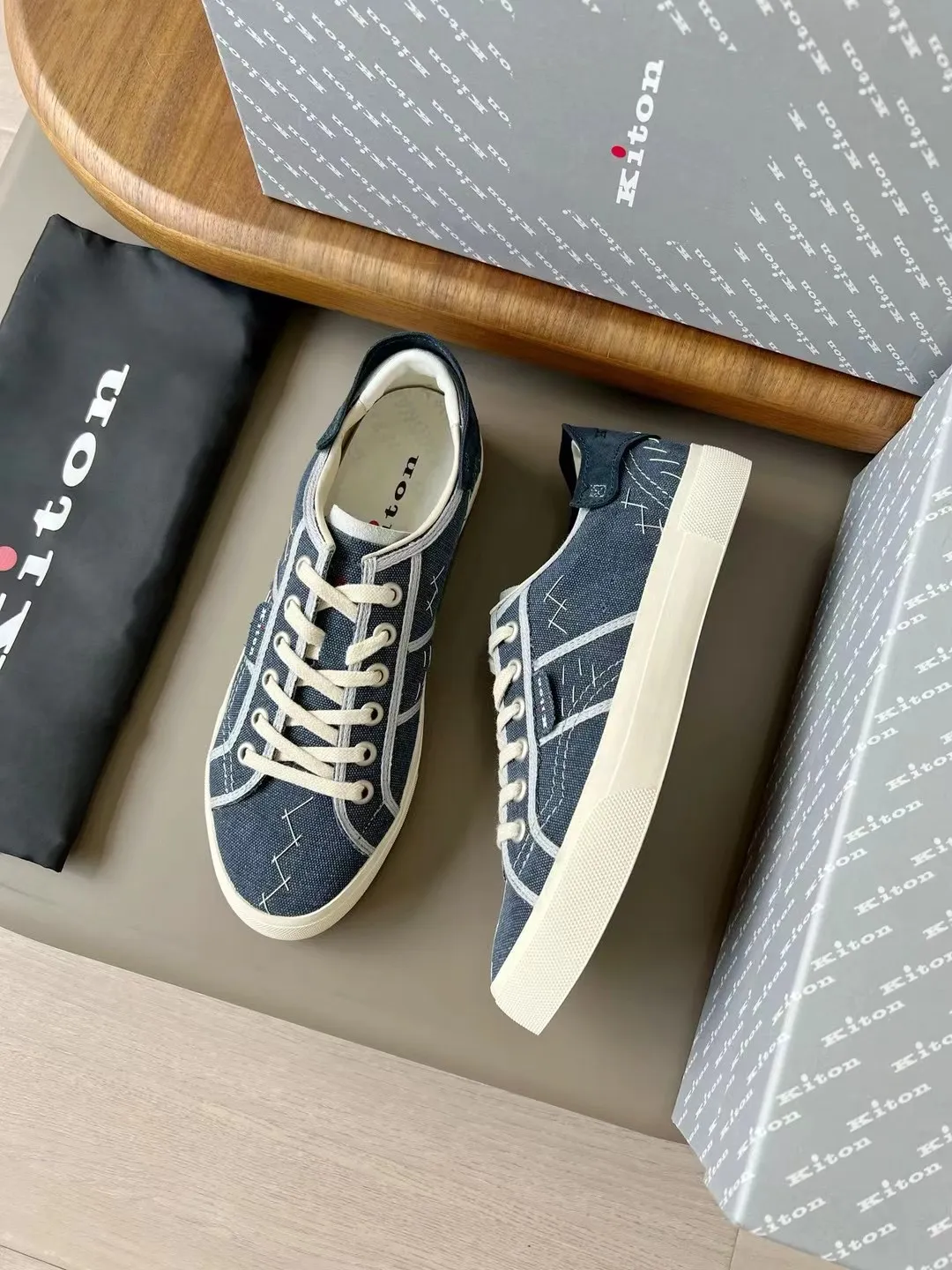 KITON Мужские кроссовки