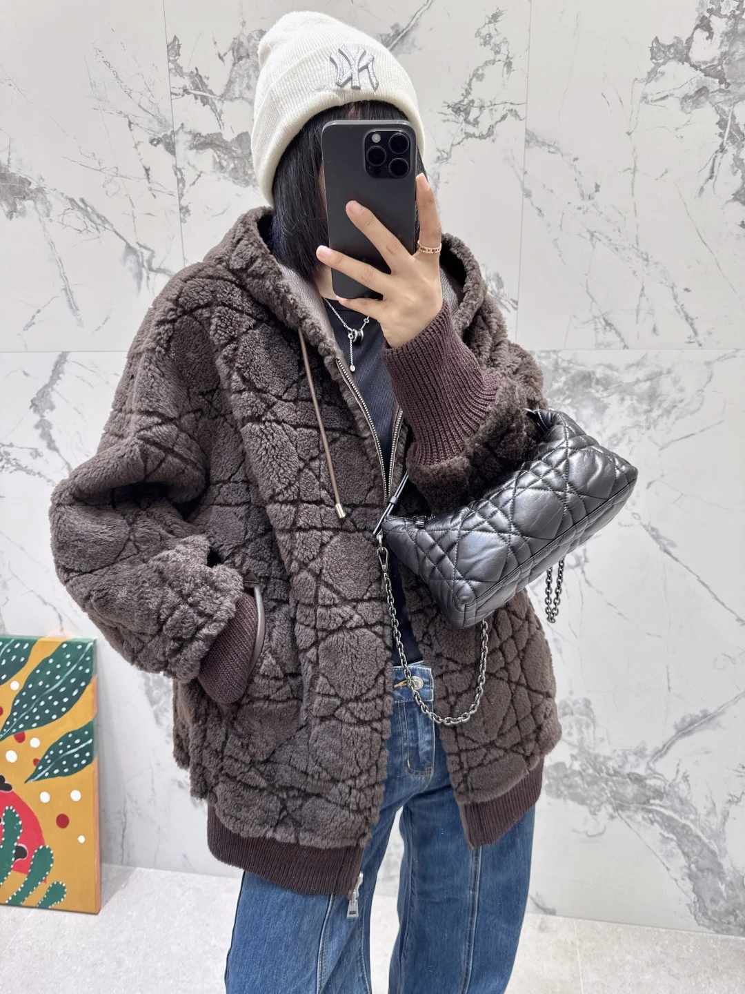 CHRISTIAN DIOR Женская кожаная куртка 