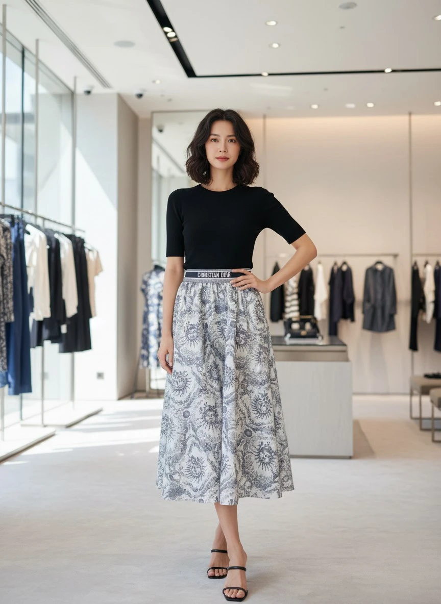 CHRISTIAN DIOR Женская юбка CHRISTIAN DIOR Женская юбка