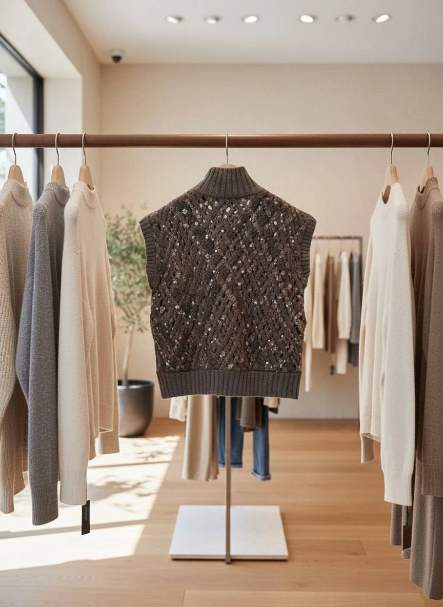 BRUNELLO CUCINELLI Женский жилет из кашемира 