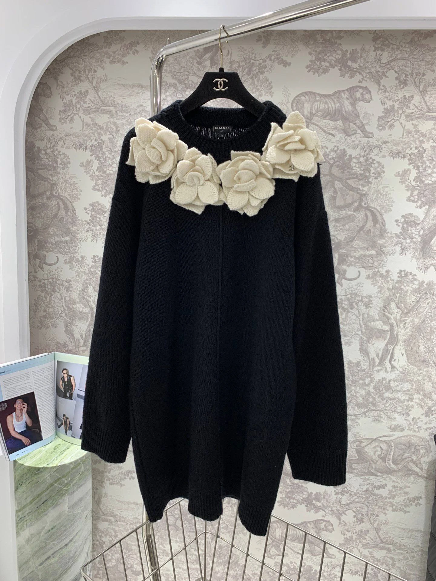 CHANEL Женское трикотажное платье CHANEL Женское трикотажное платье