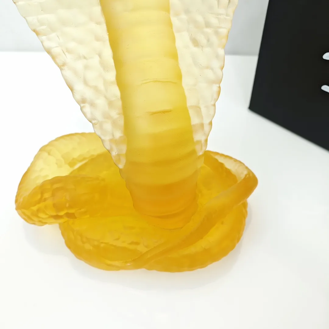 DAUM Хрустальный орнамент кобра