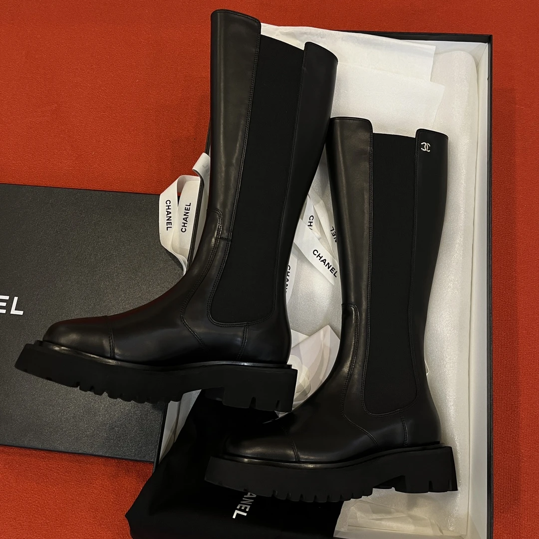 CHANEL Женские высокие сапоги 24S CHANEL Женские высокие сапоги 24S