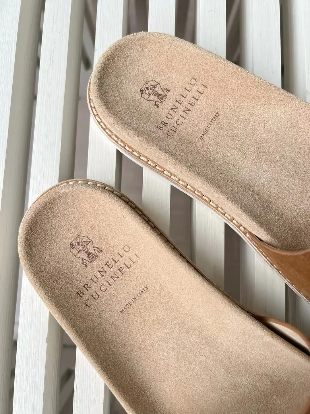 BRUNELLO CUCINELLI Мужские шлепки Urban из замши