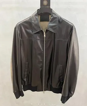 PRADA Мужская кожаная куртка 