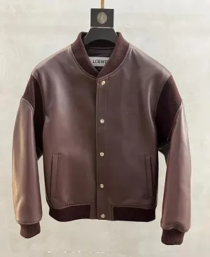 LOEWE Мужская кожаная куртка