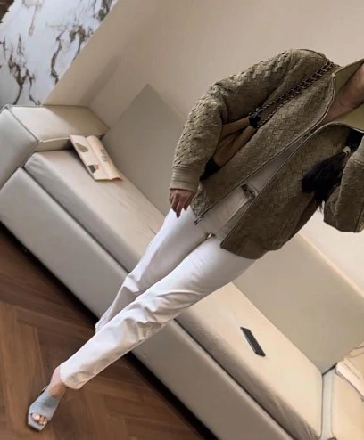 BOTTEGA VENETA Женская куртка из замши