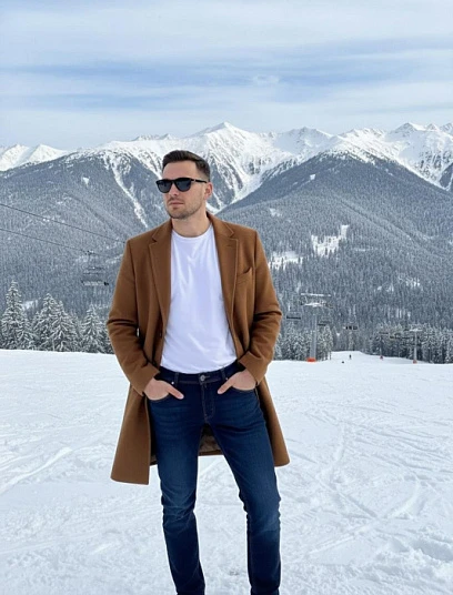 JACOB COHEN Мужские джинсы в синем цвете