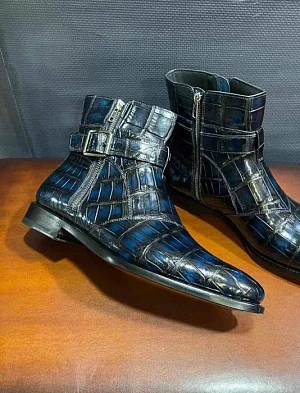 BERLUTI Мужские ботинки из нильского крокодила