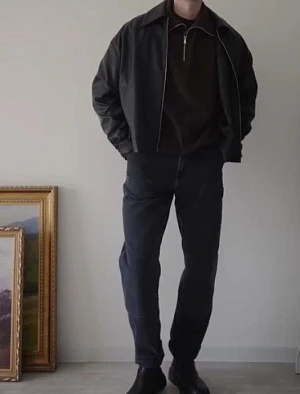 PRADA Мужские джинсы матово‑черные