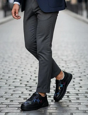 GUCCI Мужские кроссовки черные