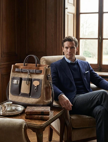 LOUIS VUITTON Мужская сумка Steamer 40