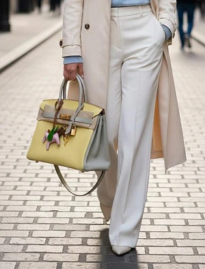 HERMES Женская сумка Birkin 30 см 1Z Swift