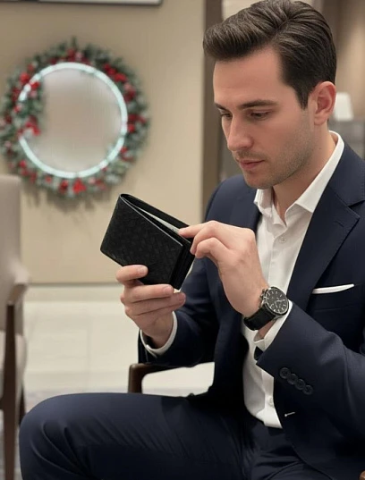 BOTTEGA VENETA Мужское портмоне