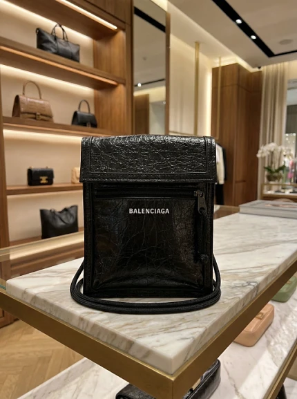 BALENCIAGA Мужская мини‑сумка через плечо