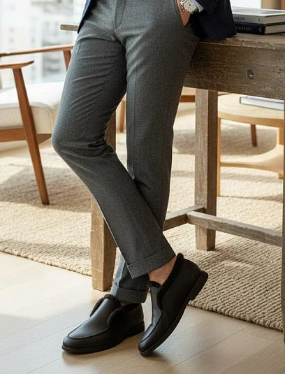 LORO PIANA Мужские ботинки Open Walk