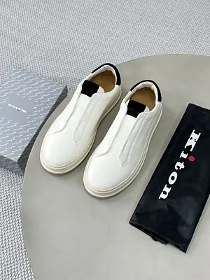 KITON Мужские кеды без шнуровки