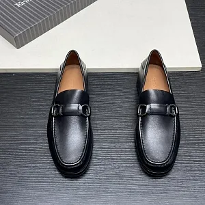 ERMENEGILDO ZEGNA Мужские лоферы черные