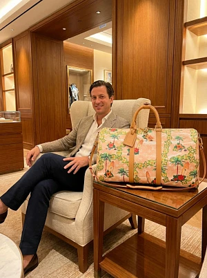 LOUIS VUITTON Мужская дорожная сумка Keepall 50 летняя