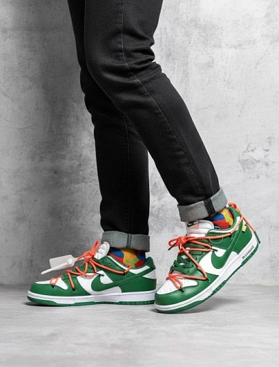 NIKE Мужские кроссовки Dunk Low LTHR OW