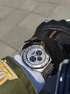 AUDEMARS PIGUET Мужские часы Royal Oak Chronograph 41 сталь