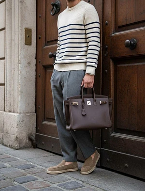 LORO PIANA Мужские эспадрильи 